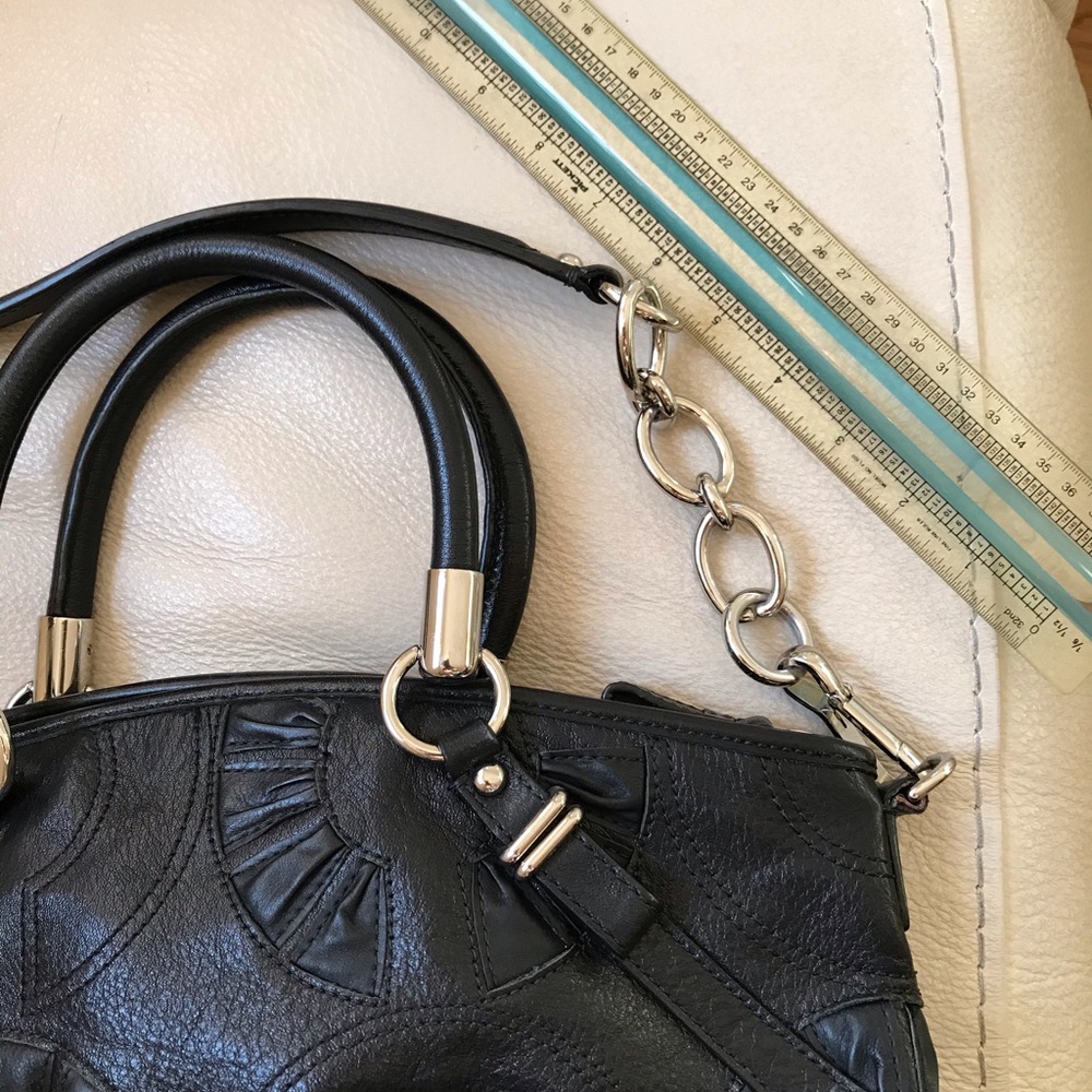 Coach Signature C Embossed leather handbag - Picture 14 of 16